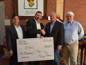Savannah Maritime After-Hours Presented Check to the Ronald McDonald House of the Coastal Empire