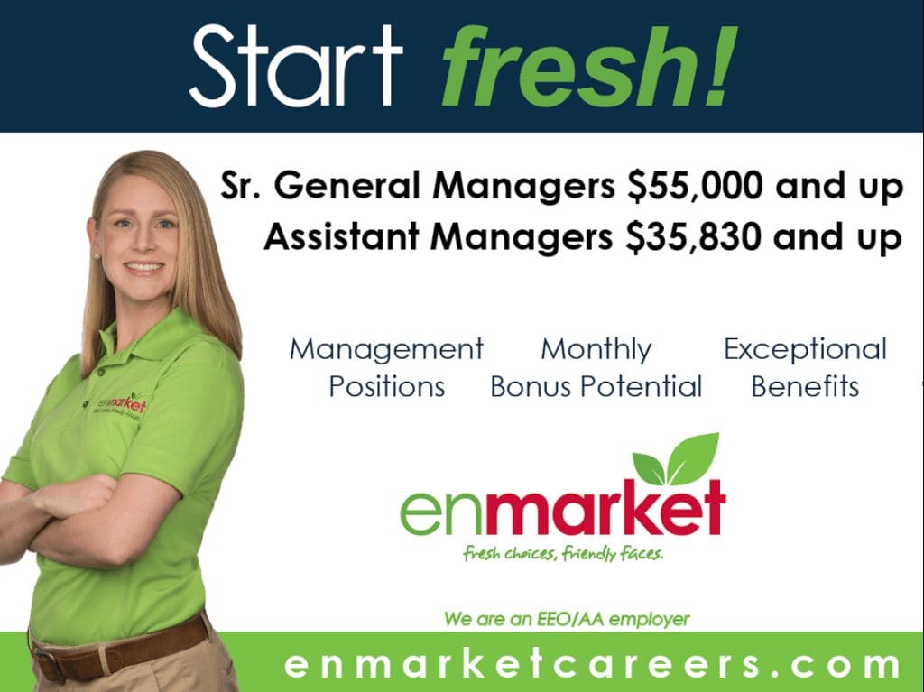 Enmarket Management and Employee Salaries Descriptions