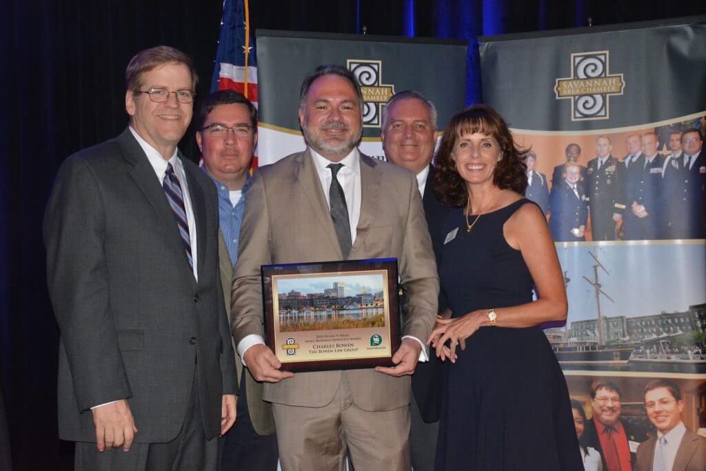 Bo Bowen Accepts Helen V. Head Award at Business Expo 2016