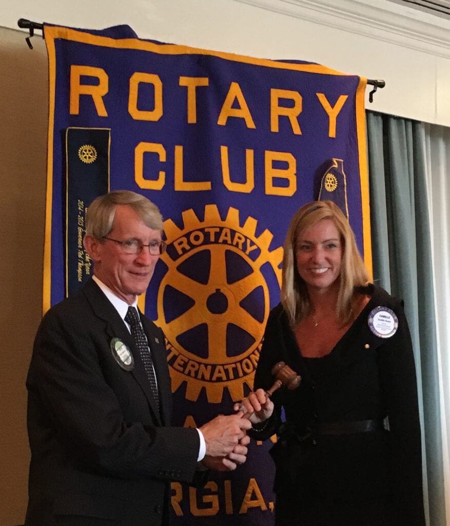 Rotary Club of Savannah Welcomes Camille Russo as New President