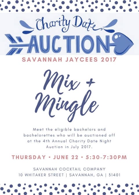 Savannah Jaycees 2017 Date Night Mixer Invitation