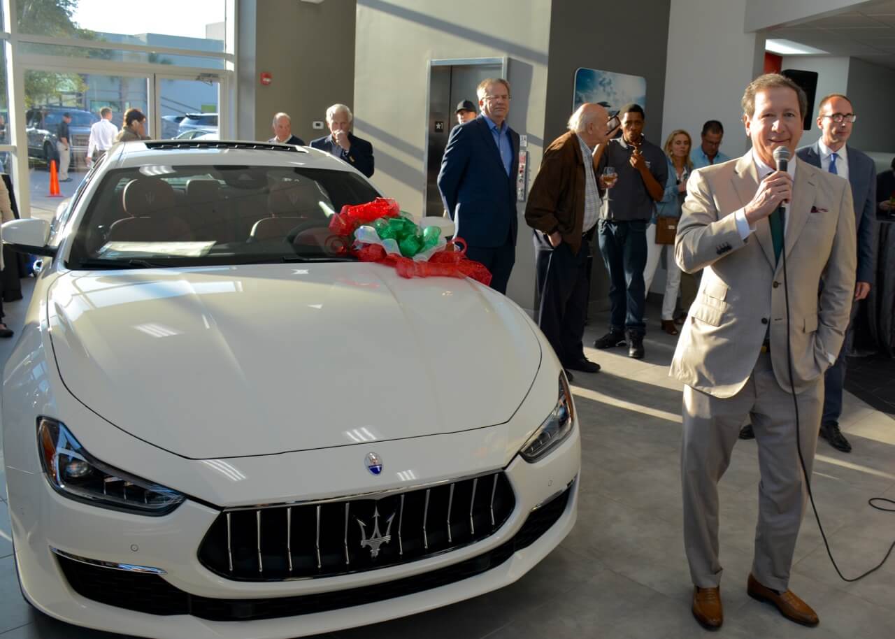 Peacock Automotive Cuts Ribbon on Maserati and Alfa Romeo Grand Opening