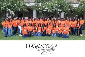 Young ladies complete the 2017-2018 Dawn's Daughter Leadership Academy