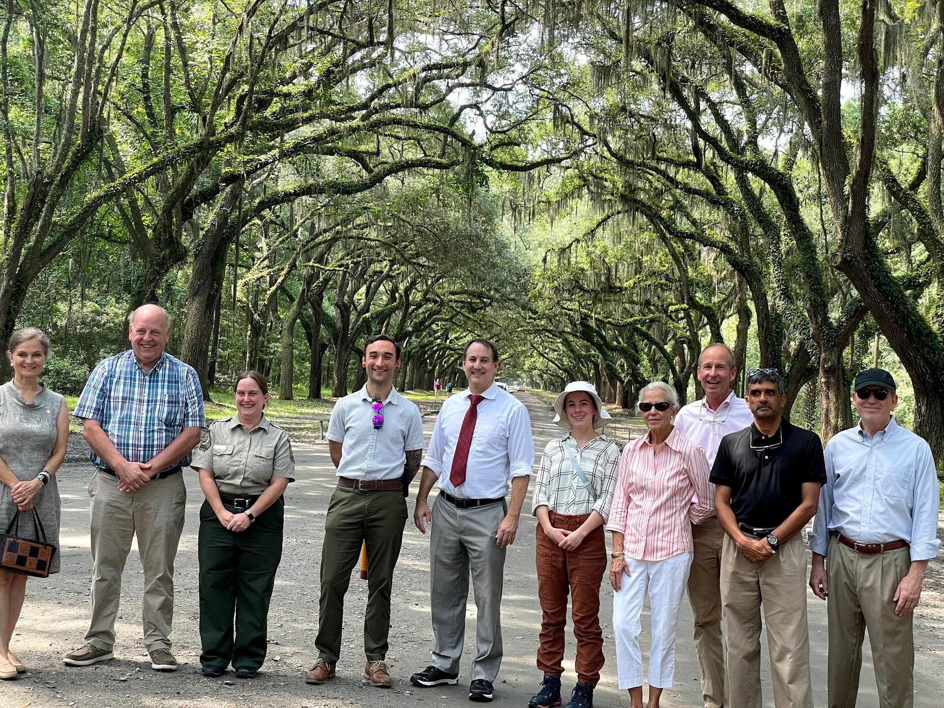 Arbor Day Tree Planting at Wormsloe State Historic Site MY